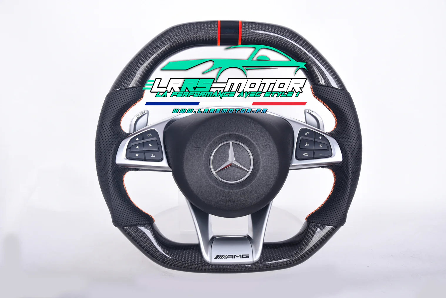 Carbon-Lenkrad Mercedes Benz AMG w205 (2014 - 2017) C63, E63, GT63, GTS63, GTC63, A45