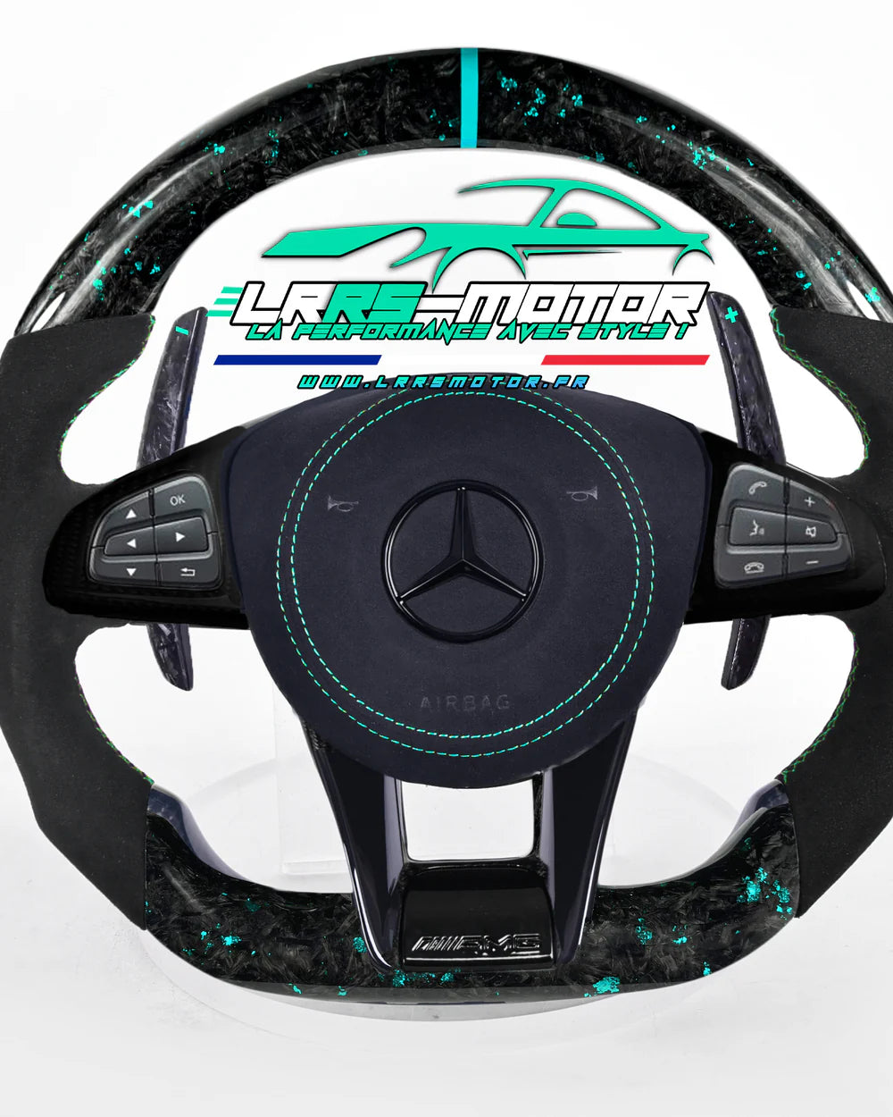 Carbon-Lenkrad Mercedes Benz AMG w205 (2014 - 2017) C63, E63, GT63, GTS63, GTC63, A45