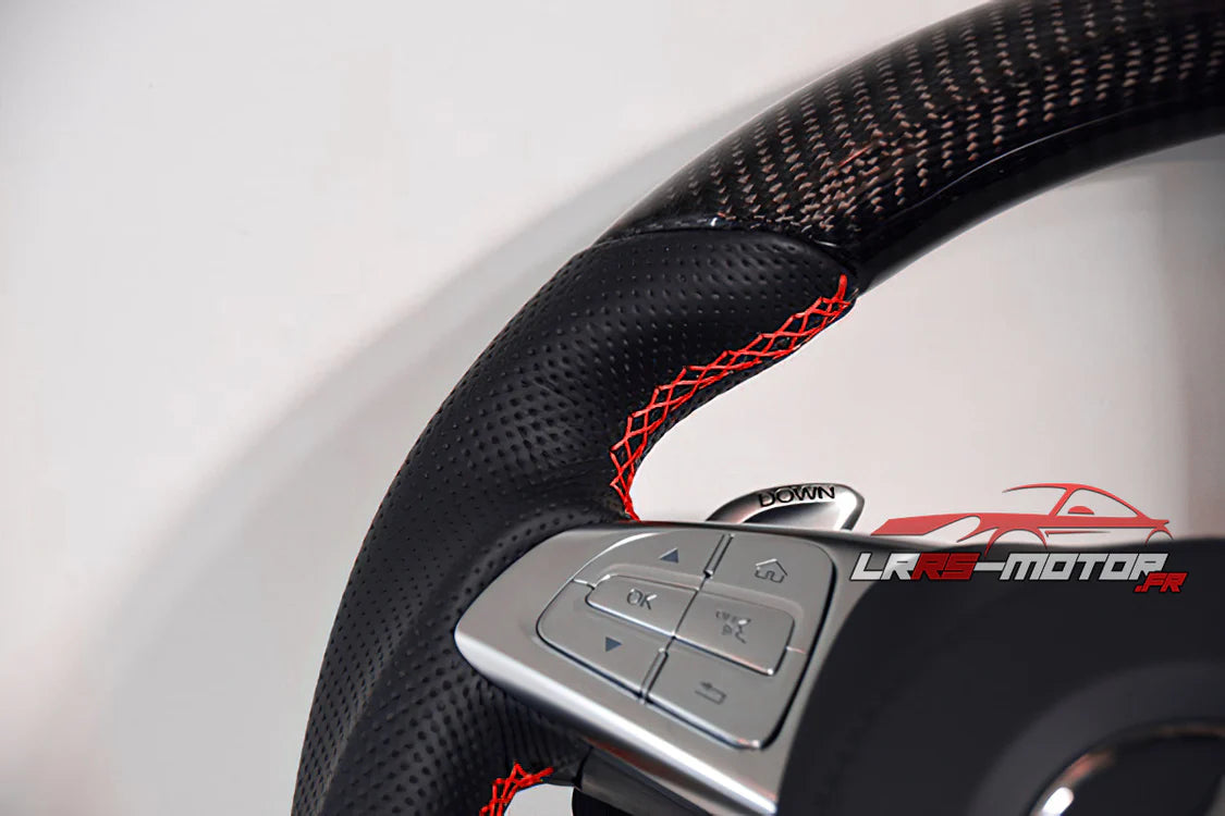 Carbon steering wheel Mercedes Benz AMG w205 (2014 - 2017) C63, E63, GT63, GTS63, GTC63, A45